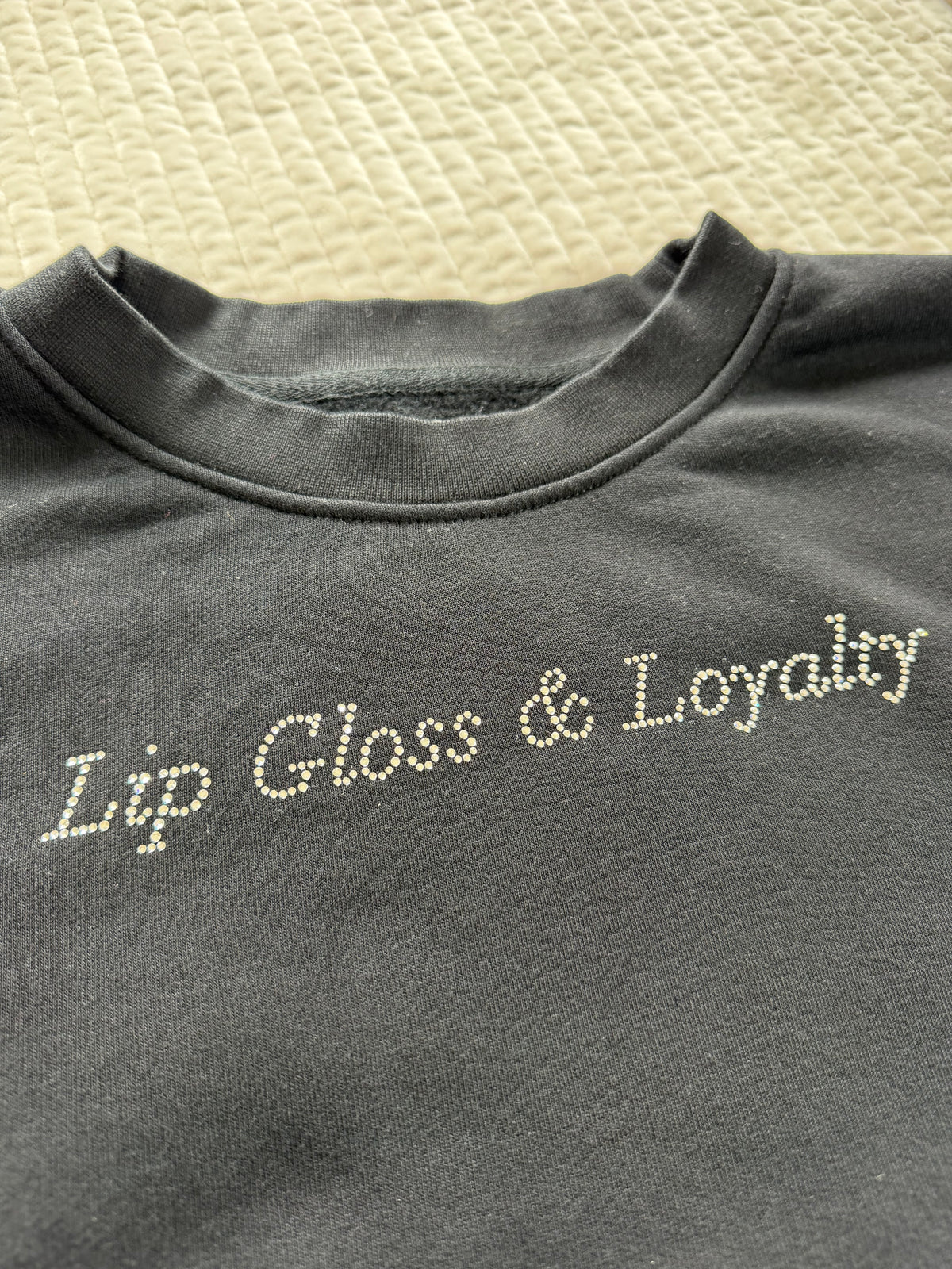 Signature Cropped Crew Sweatshirt