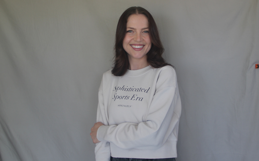 Signature Cropped Crew Sweatshirt