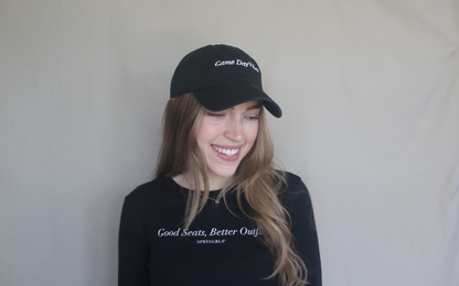 SPRTSGRLS Signature Ball Cap Black